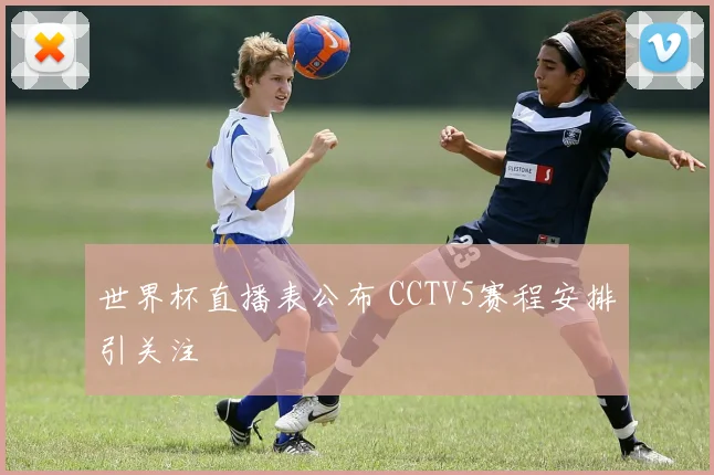 世界杯直播表公布 CCTV5赛程安排引关注
