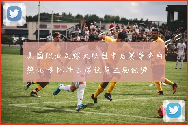 美国职业足球大联盟季后赛争夺白热化 多队冲击席位与主场优势